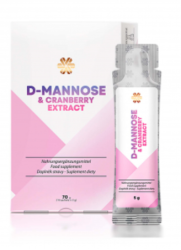 Siberian Wellness D-mannose & Cranberry extract, 14x5g