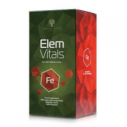 Siberian Wellness ElemVitals - Iron with Siberian herbs, 60 kapslí