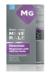 Siberian Wellness Elemvitals - Magnesium, 60 kapslí