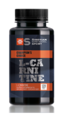 Siberian Super Natural Sport L-Carnitine, 120 kapslí