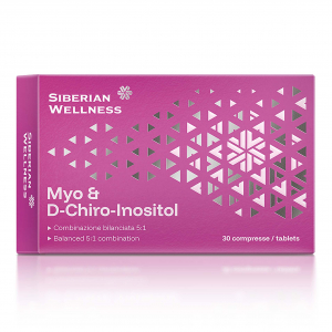 Siberian Wellness Myo & D-Chiro-Inositol, 30 tablet