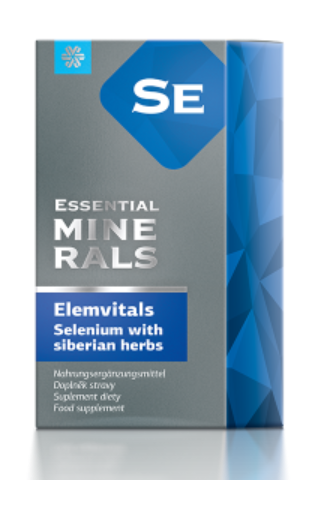 Elemvitals - Selenium with siberian herbs, 60 kapslí 